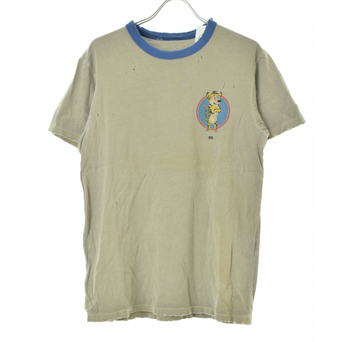 Onitsuka Tiger 2183A708 WASHED GRAPHIC TEE ダメージ加工