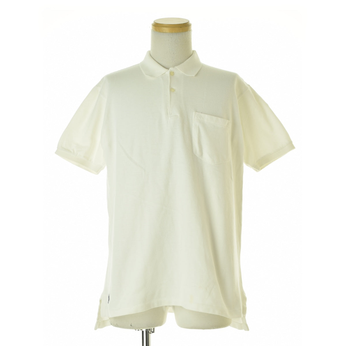 POLO RALPH LAUREN 90s USA製 The Big Shirt 裾ポニー 鹿の子