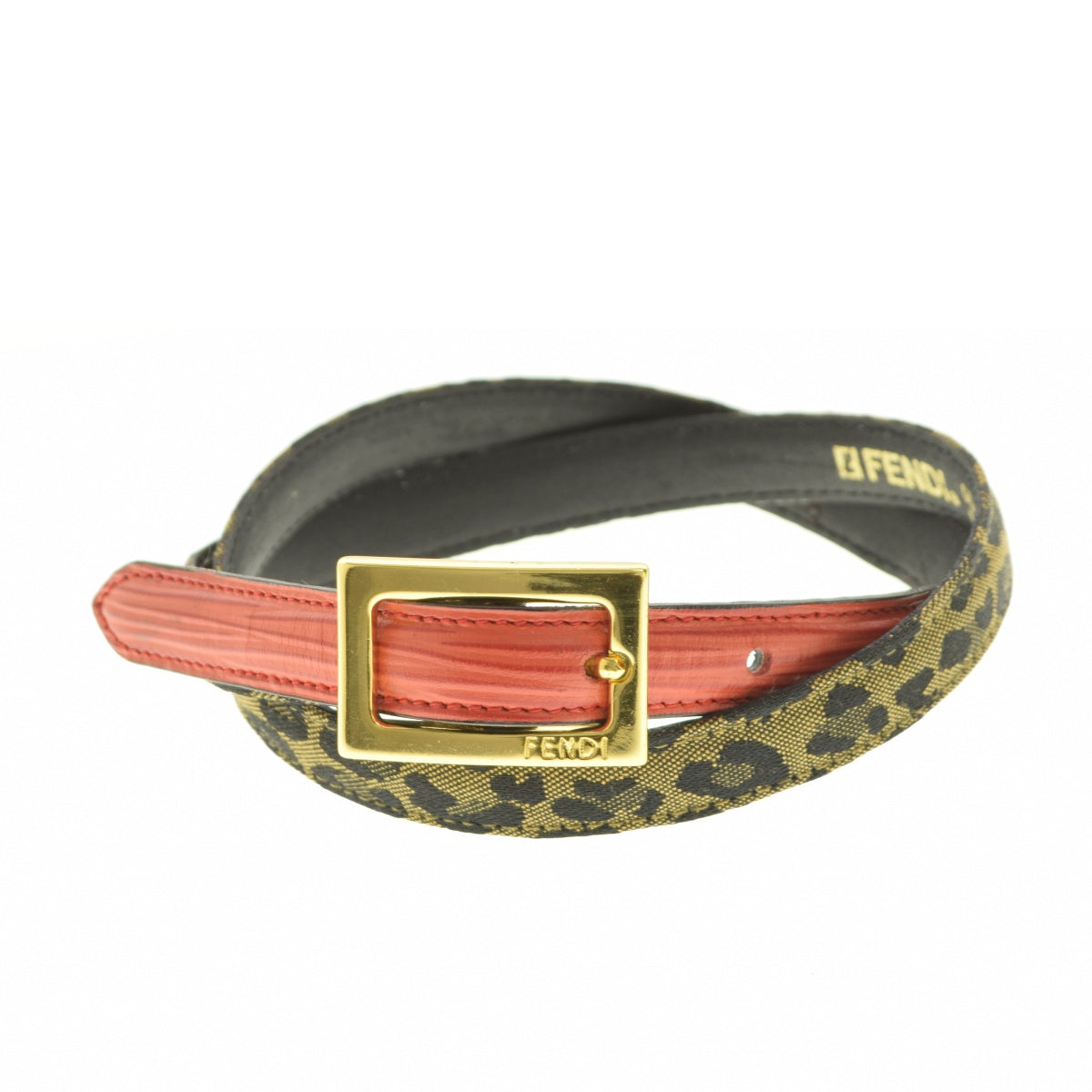 FENDI レオパード ナロー