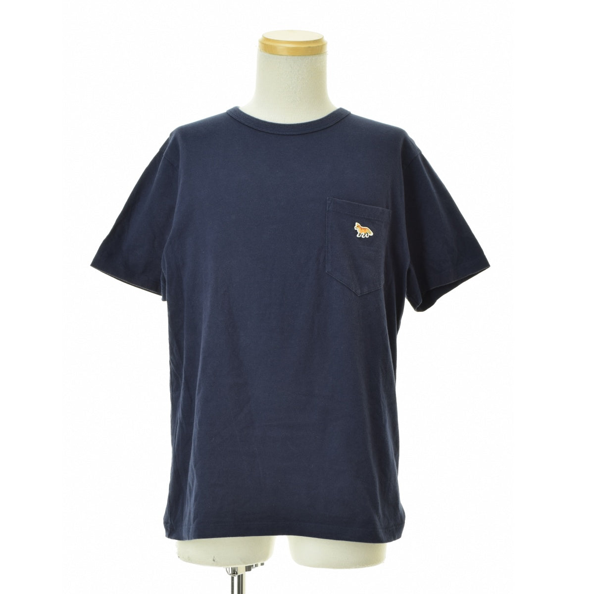 MAISON KITSUNE GM00116KJ0008 Baby Fox Patch Pocket Tee ポケット