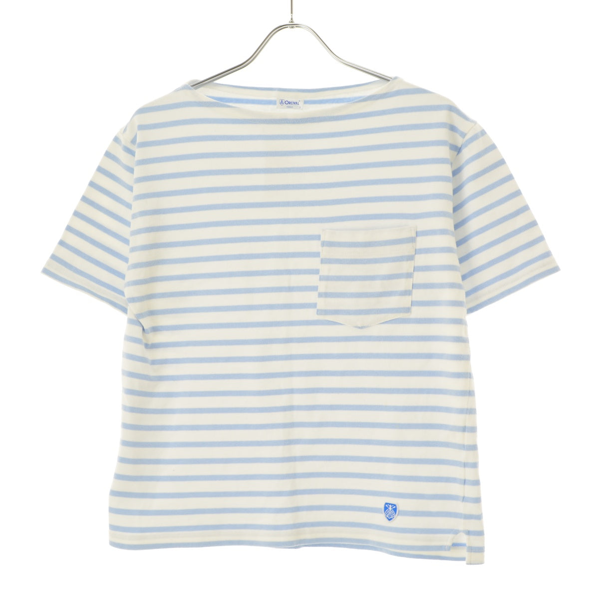 ORCIVAL RC-9038 Cotton Lourd Pocket T コットンロード ポケット ボーダー バスクシャツ