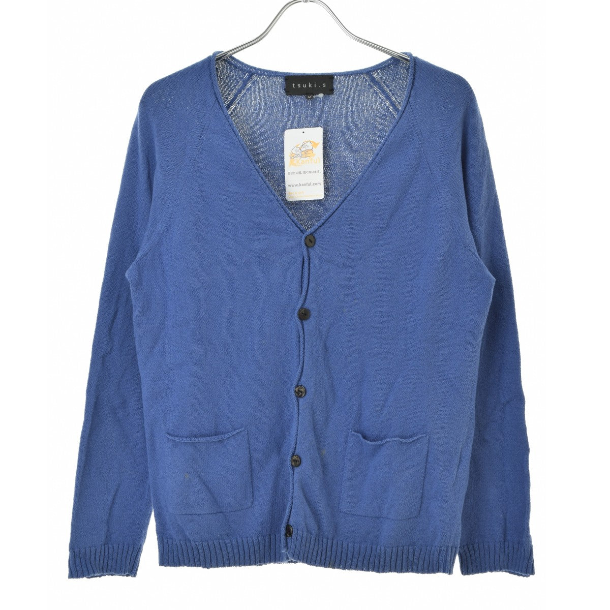tsuki.s 3MK02S COTTON WAVEYARN CARDIGAN 強撚ウェーブヤーン