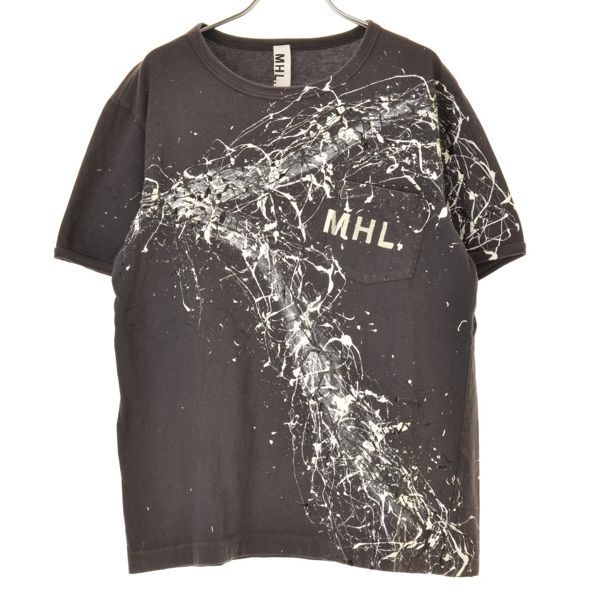 MARGARET HOWELL MHL 596-0166562 SHIBUKI TAKAKURAZOME ドリップ加工