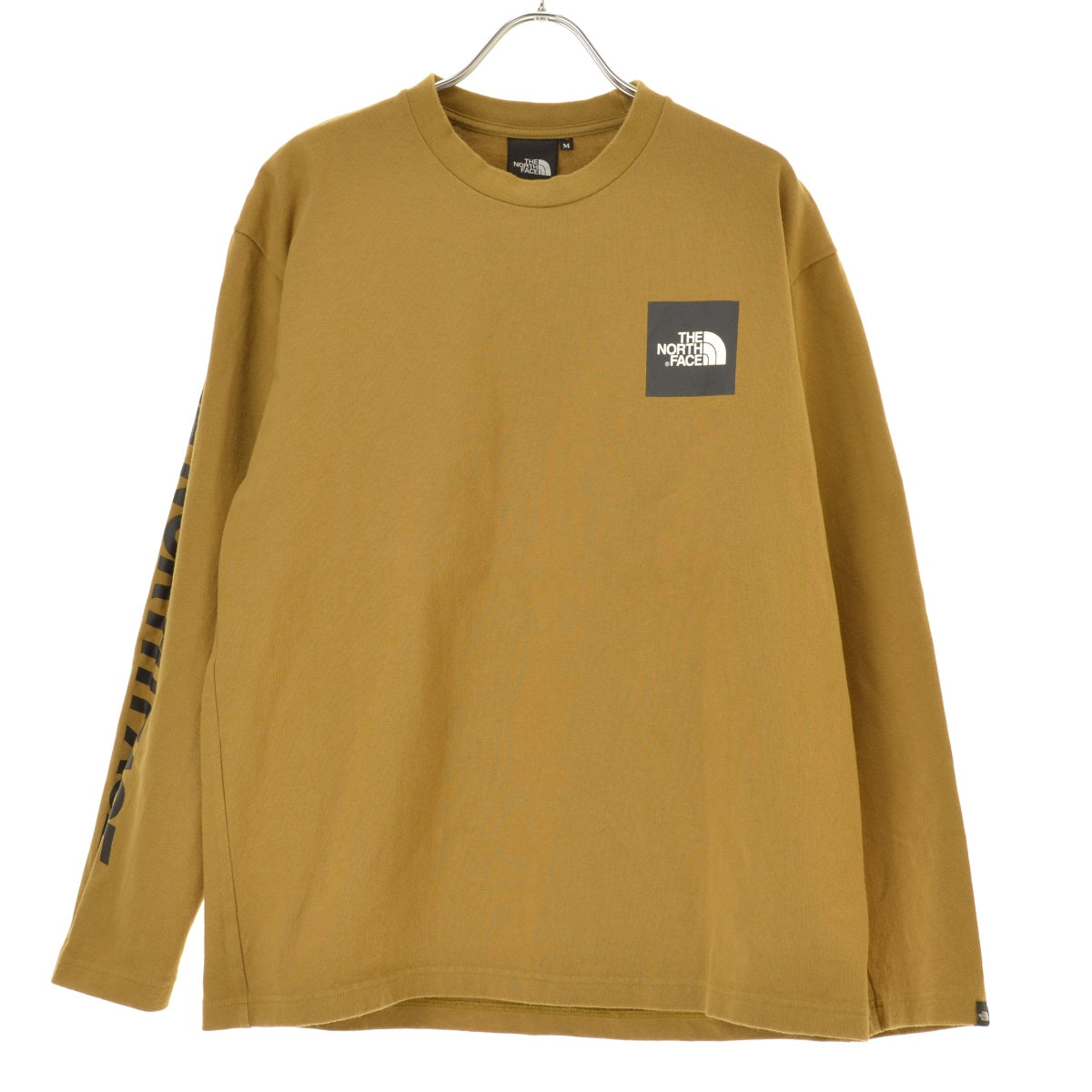 THE NORTH FACE NT81931 L/S SQUARE LOGO TEE スクエア ロゴ
