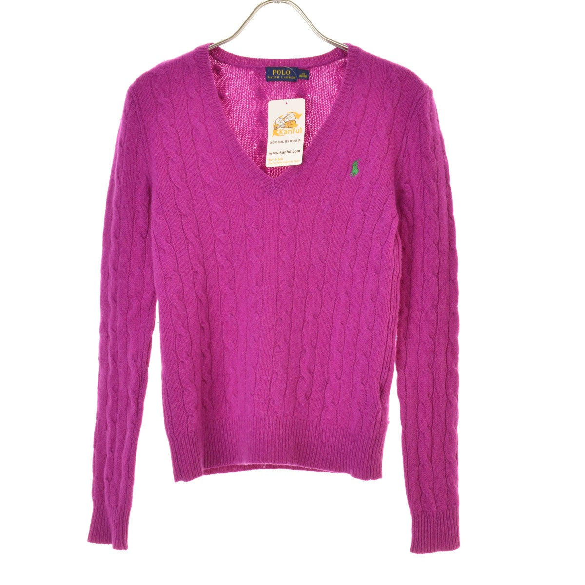 POLO RALPH LAUREN カシミヤ混Vネック
