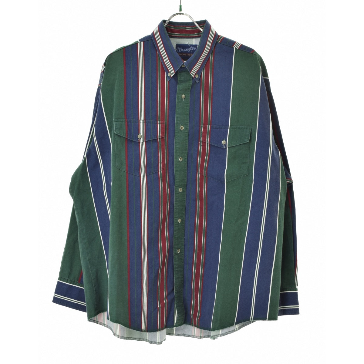 WRANGLER ～90s マルチストライプ オックスフォードシャツ ボタンダウン