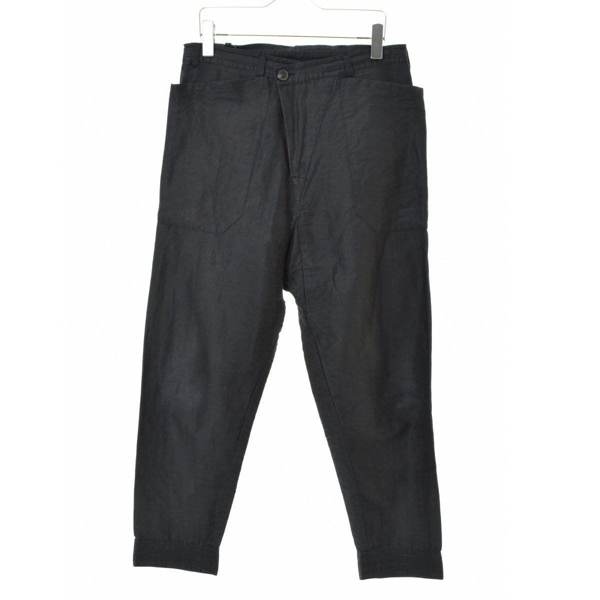 JAN JAN VAN ESSCHE TROUSER ラミーコットン テーパード トラウザー
