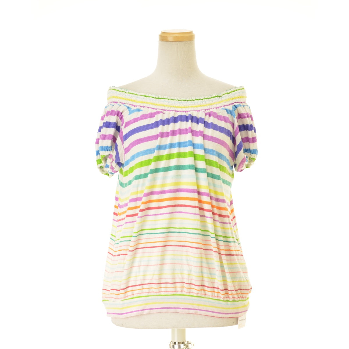 TSUMORI CHISATO TC81JK276 マルチボーダー オフショルダー