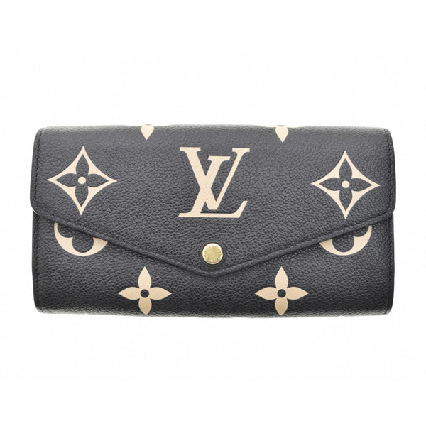 LOUIS VUITTON M80496 ポルトフォイユ サラ バイカラー モノグラム アンプラント