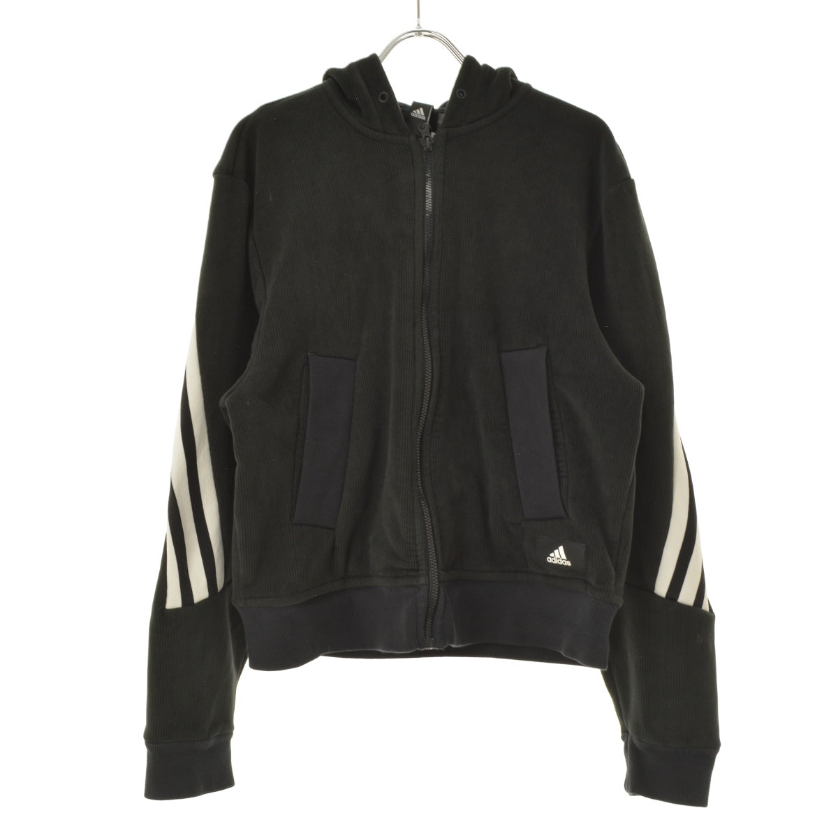 ADIDAS コーデュロイ クロップドフーディー