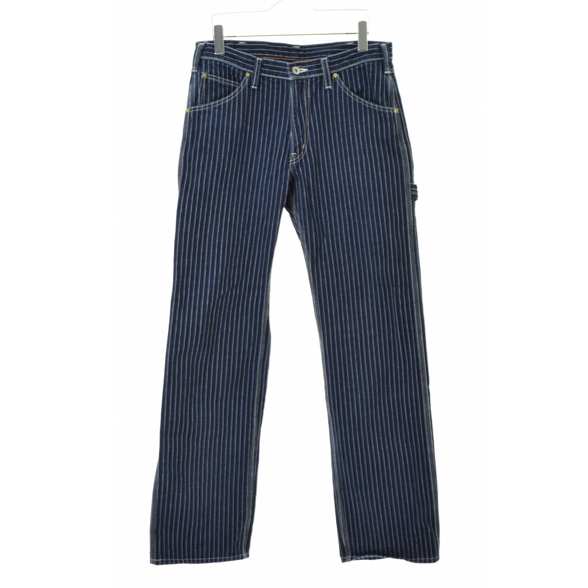 IRON HEART 814 12ozウォバッシュ ストライプ エンジニア