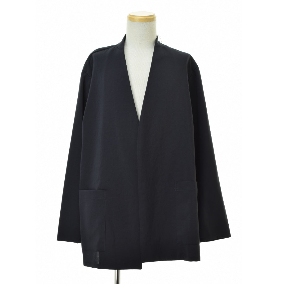 marka 25SS M25F26JK01C 別注 リサイクルポリエステル強撚トロピカル ラペルレスシャツ