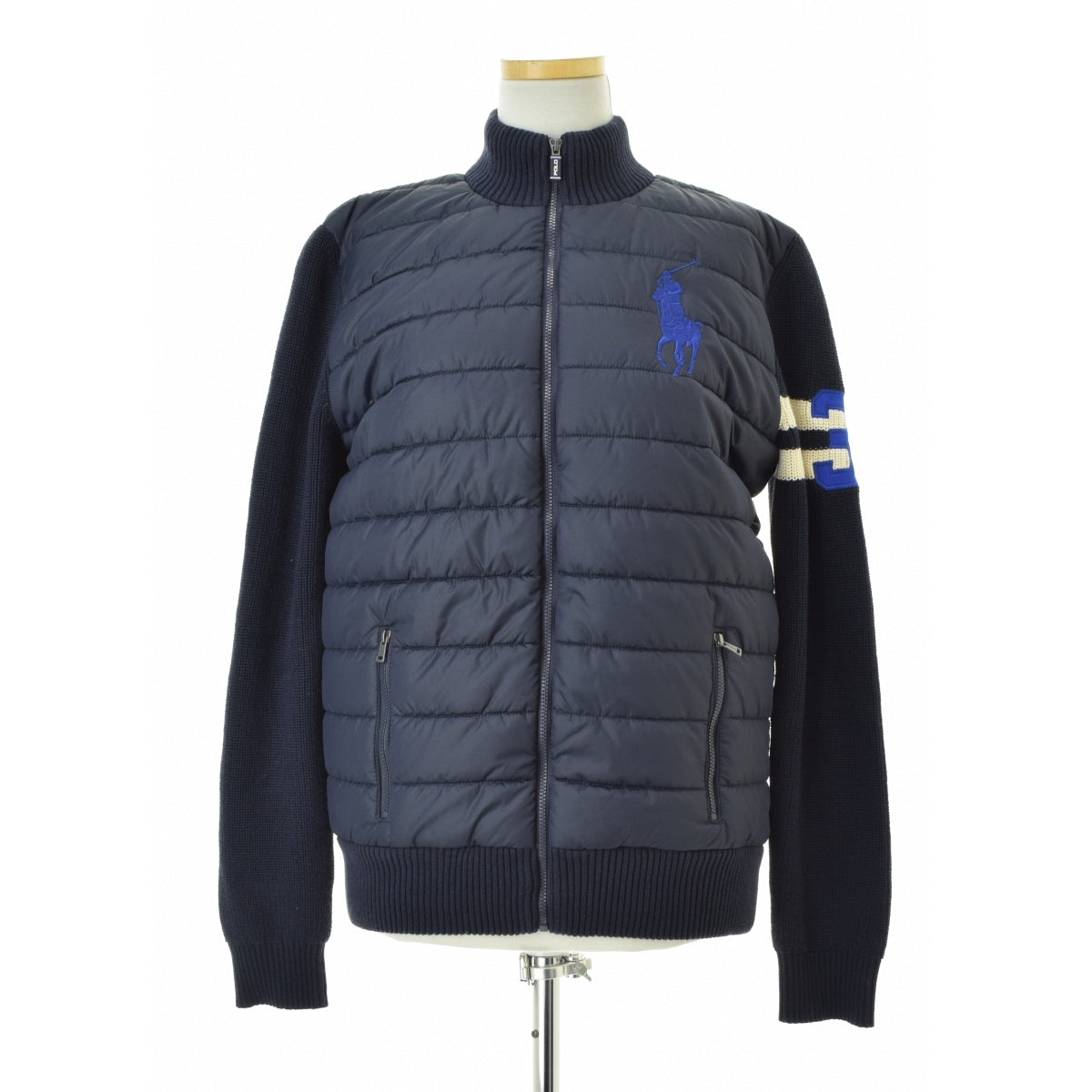 POLO RALPH LAUREN BIGポニー ニットスリーブ中綿