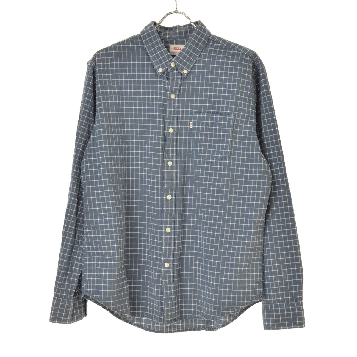 LEVIS チェックボタンダウン