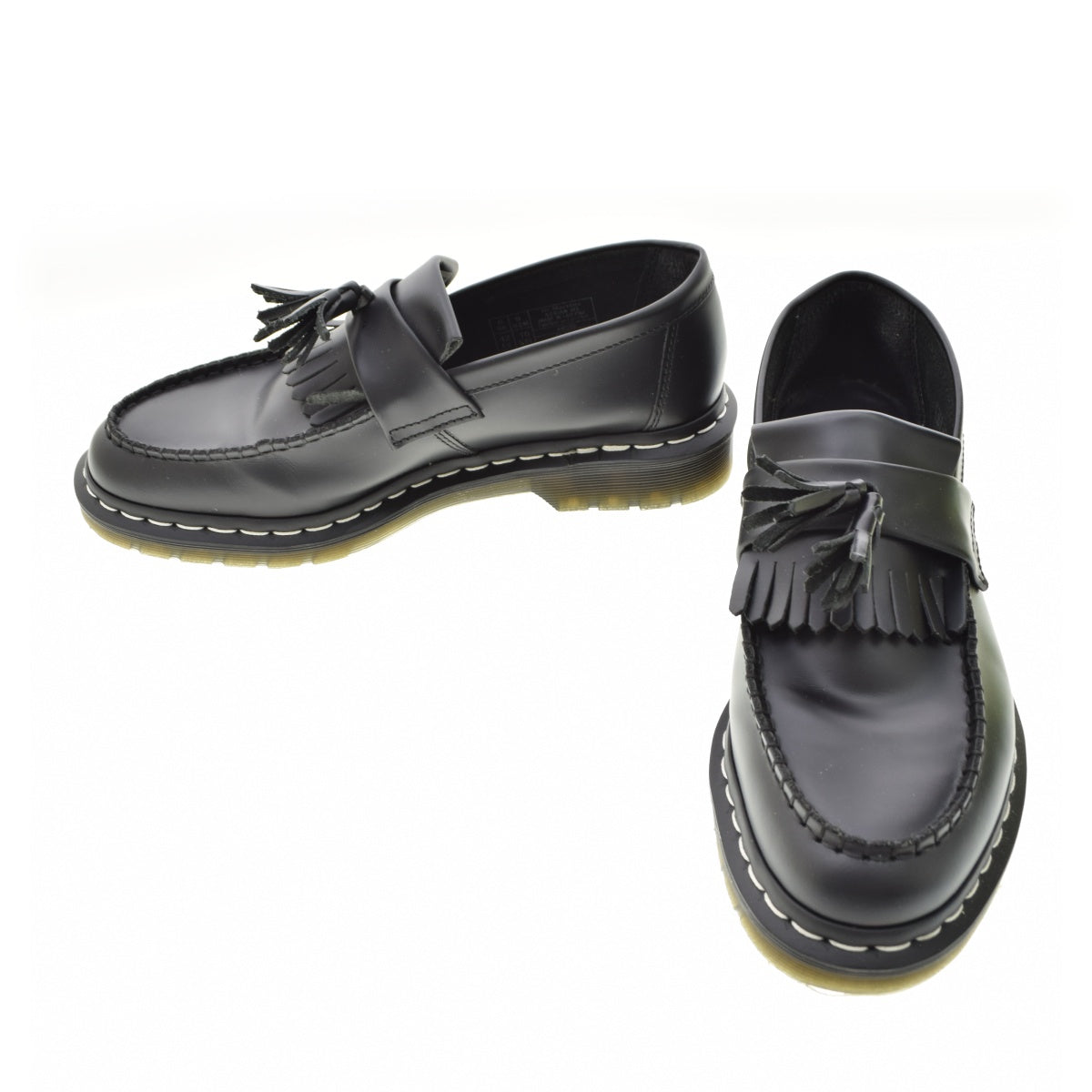 Dr. Martens 26805001 ADRIAN WS エイドリアン ホワイトステッチ タッセルローファー