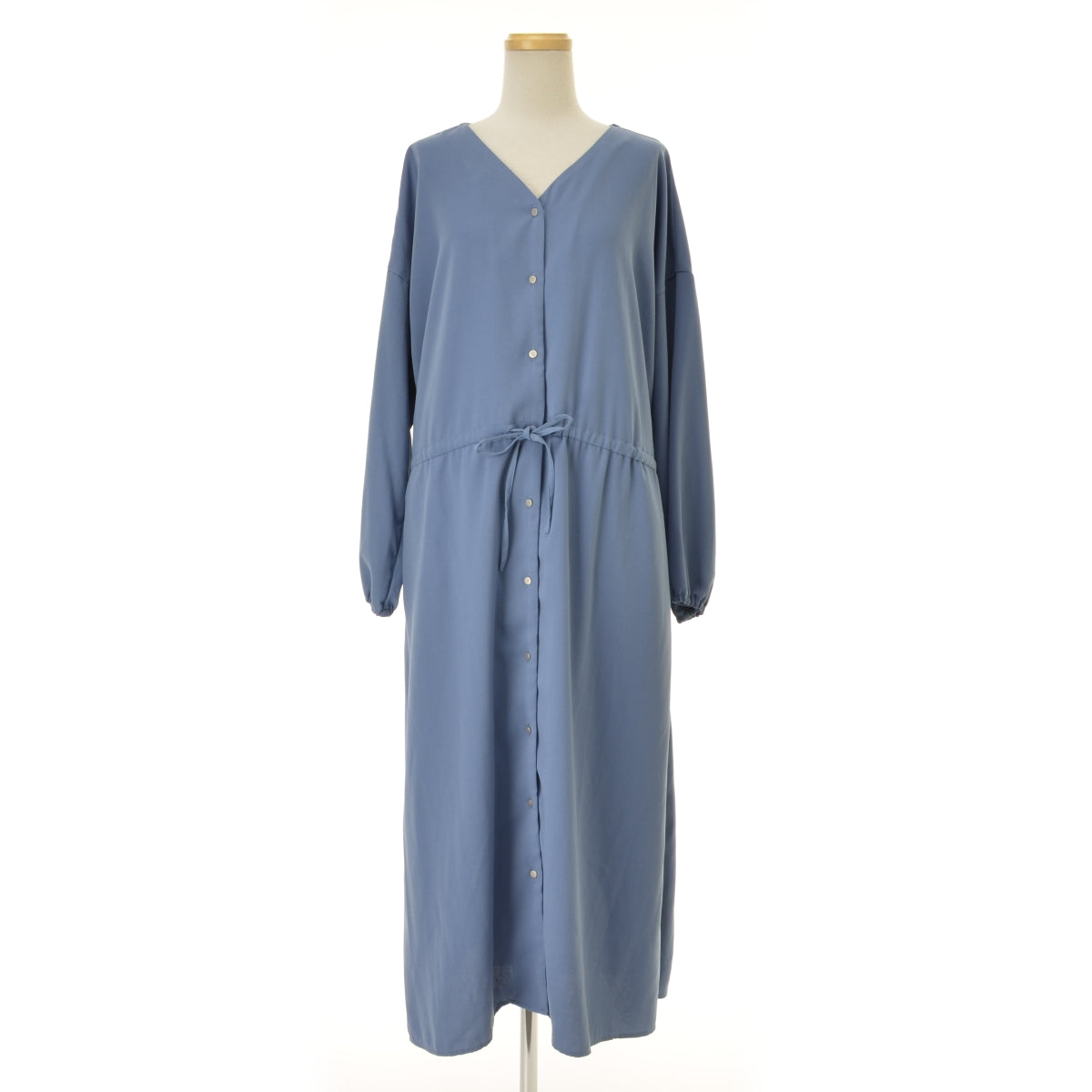 chocol raffine robe 6A01L0H0200 ドロップショルダーギャザーロング