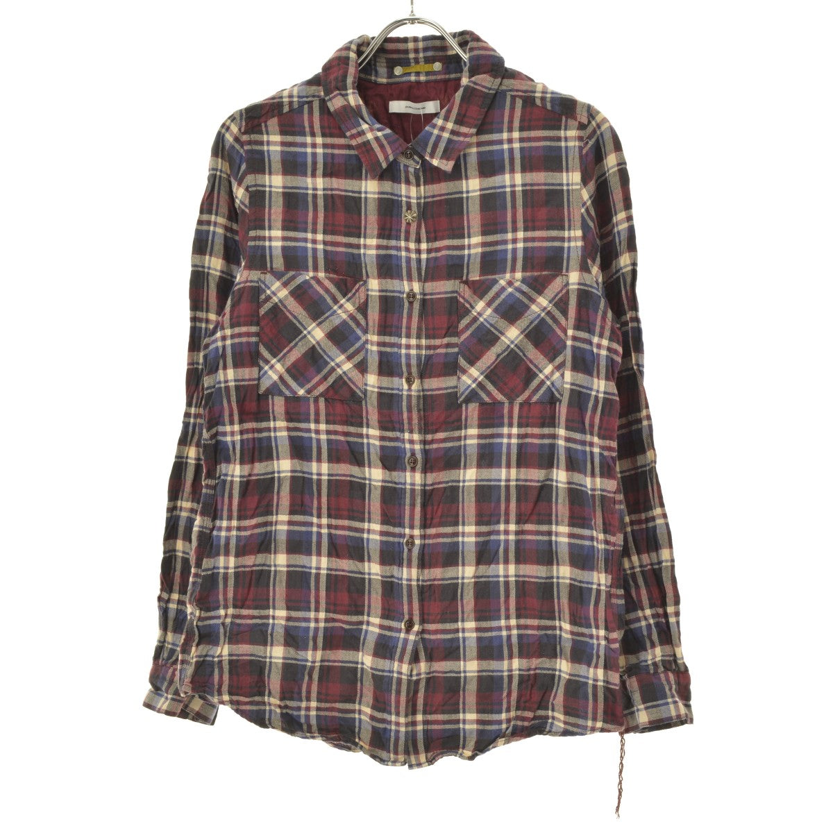 JOURNAL STANDARD 14050400104130 シワ加工 コンチョボタン チェック