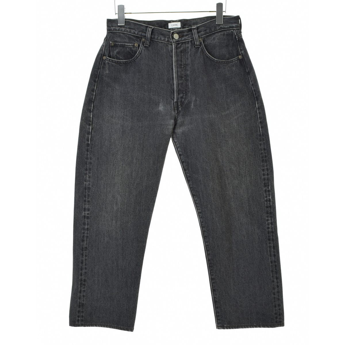 CIOTA NPTM-1STB ブラック スビンコットン 13,5oz ストレート