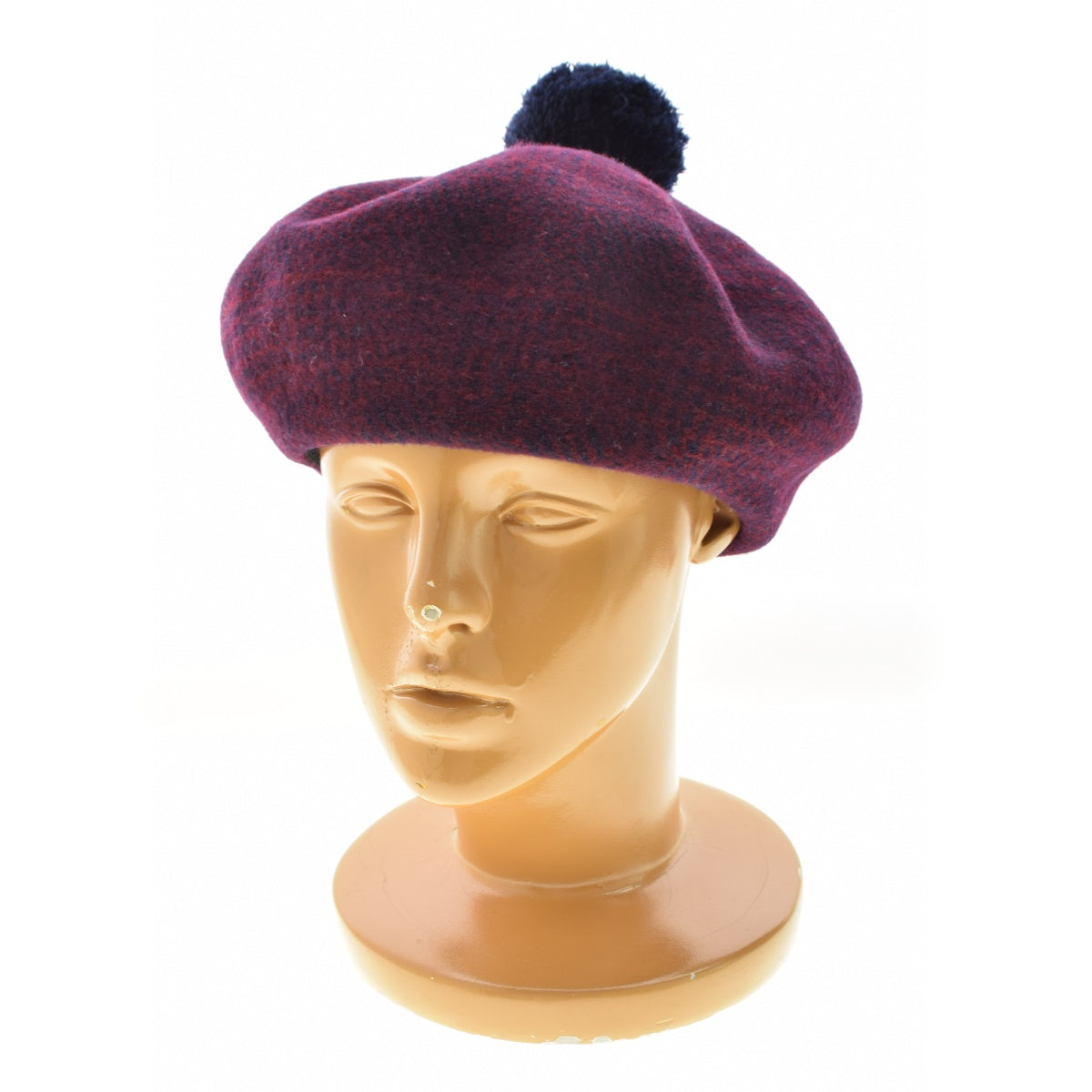 MACKINTOSH PHILOSOPHY ボンボン付グレンチェック ウール