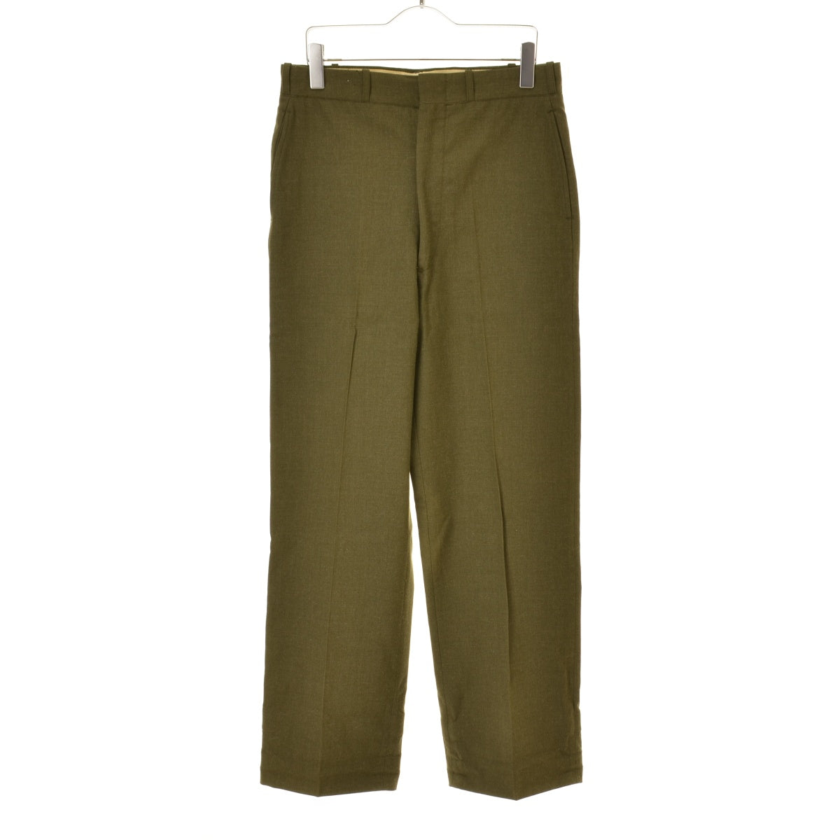 US ARMY 60s TROUSERS MENS WOOL SERGE GREEN TYPE2 CLASS6