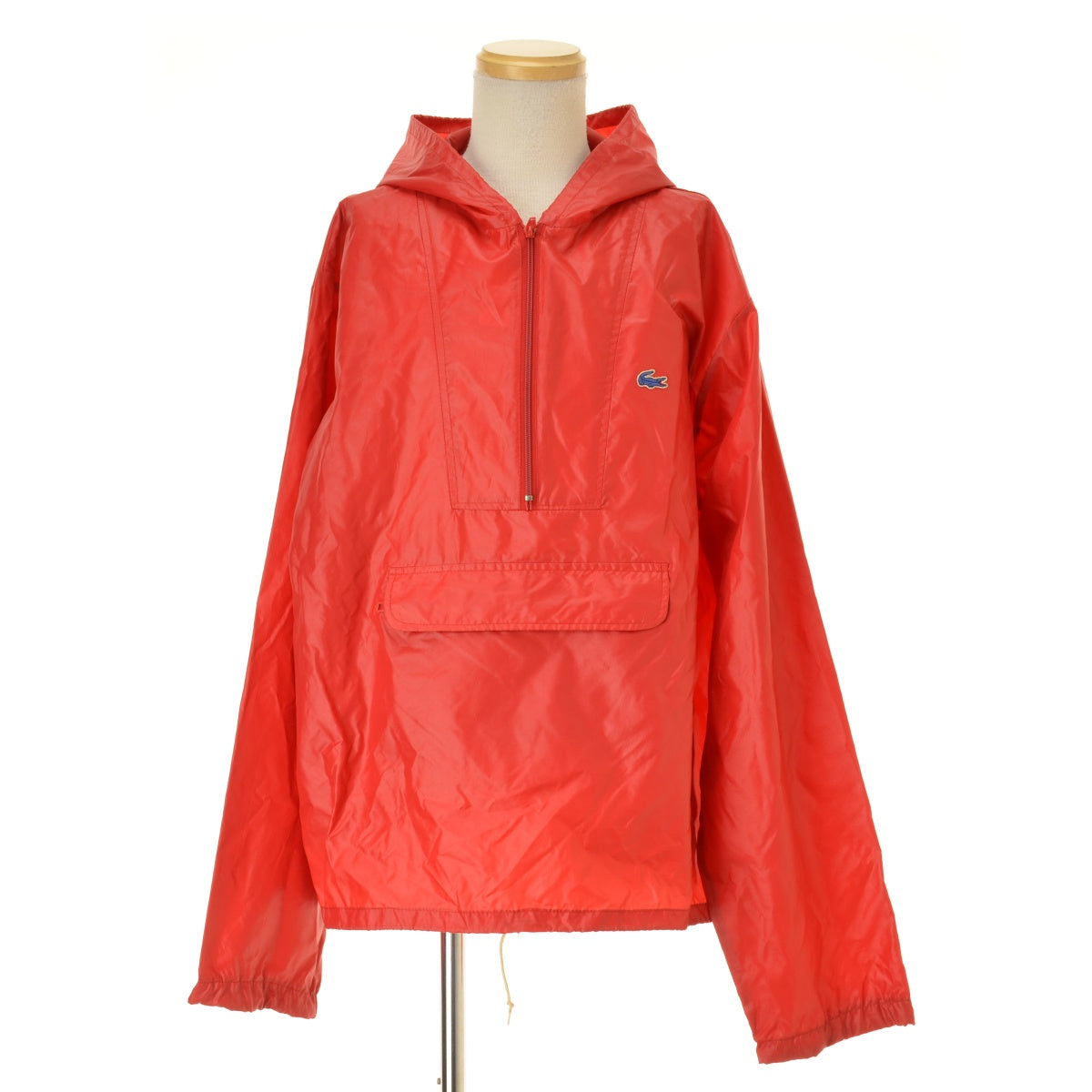 IZOD LACOSTE 糸巻きタグ ハーフジップ アノラック