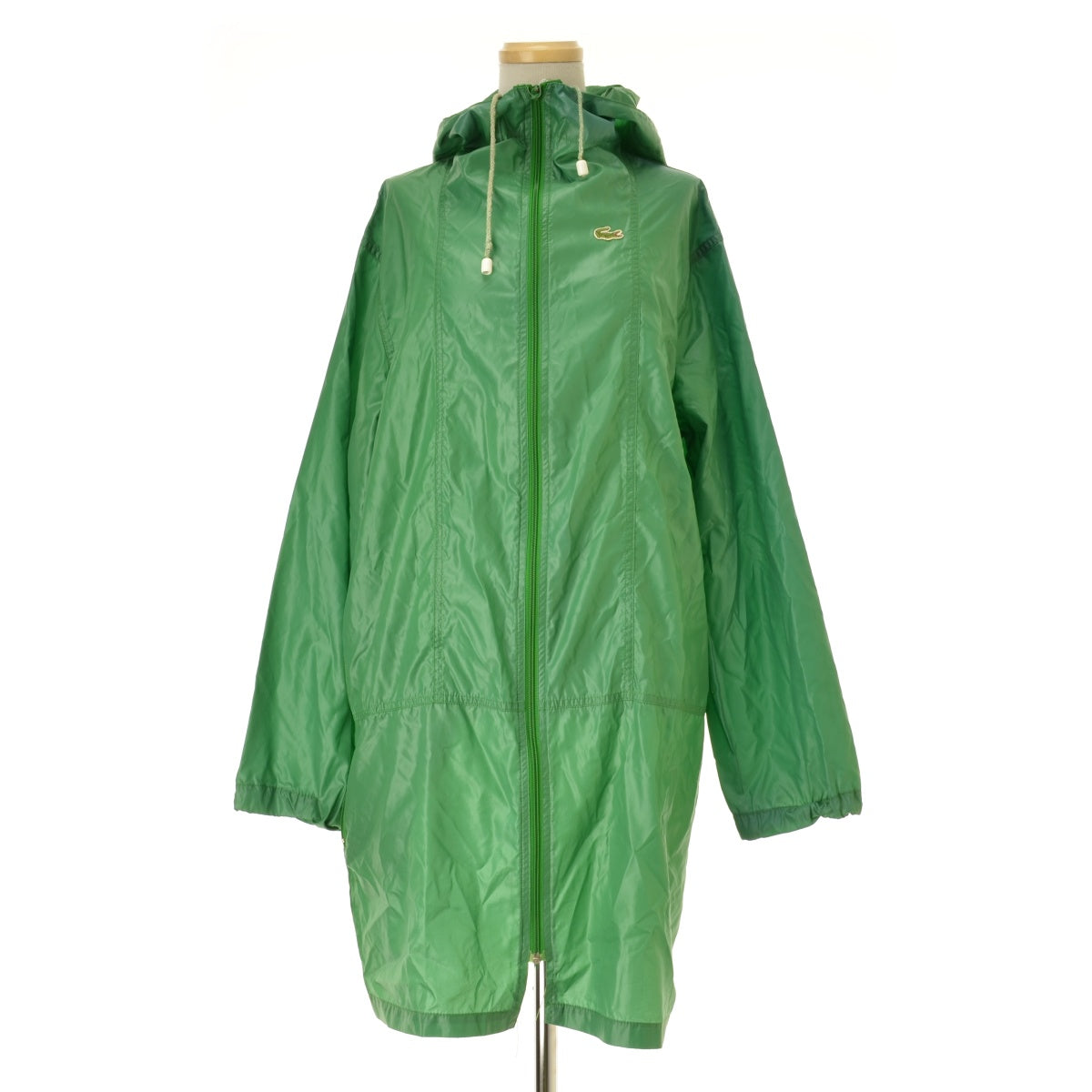 IZOD LACOSTE 糸巻きタグ フルジップ ナイロン