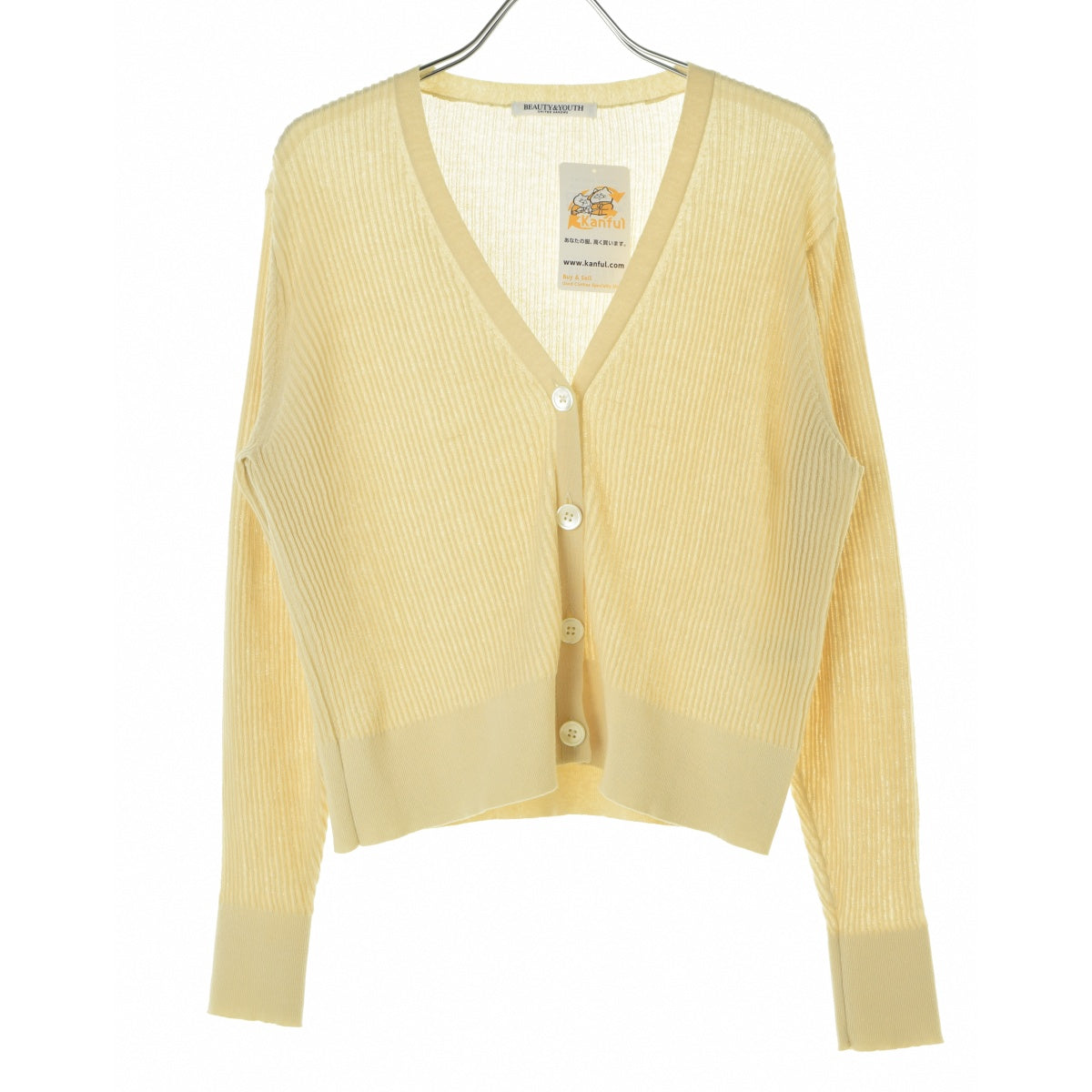 UNITED ARROWS BEAUTY & YOUTH 16281190877 コットンブレンド シアーリブ