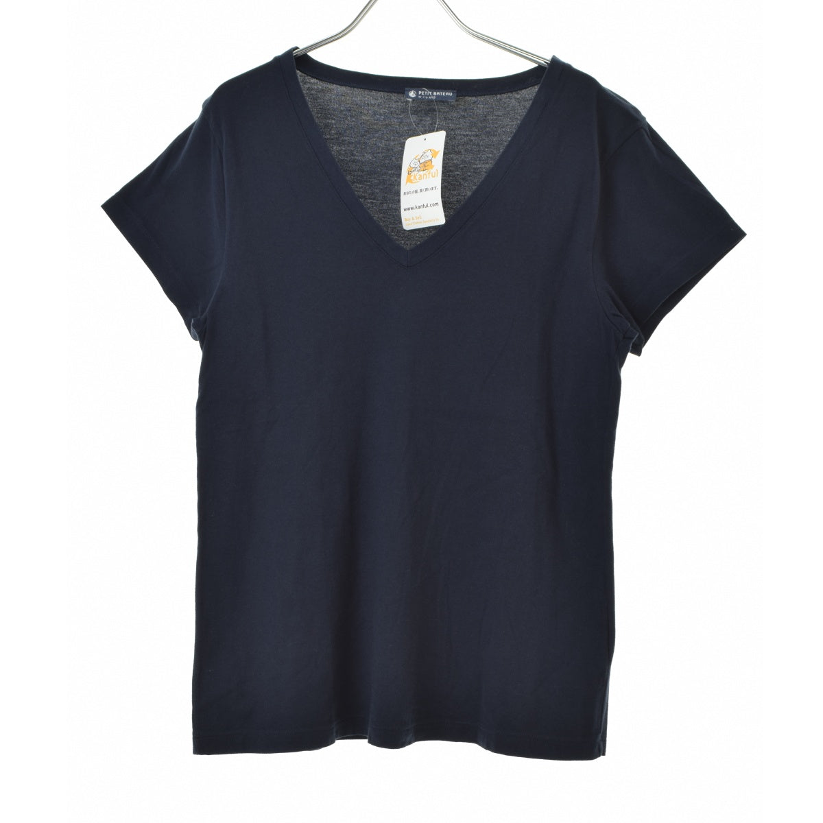 PETITBATEAU 無地Vネック