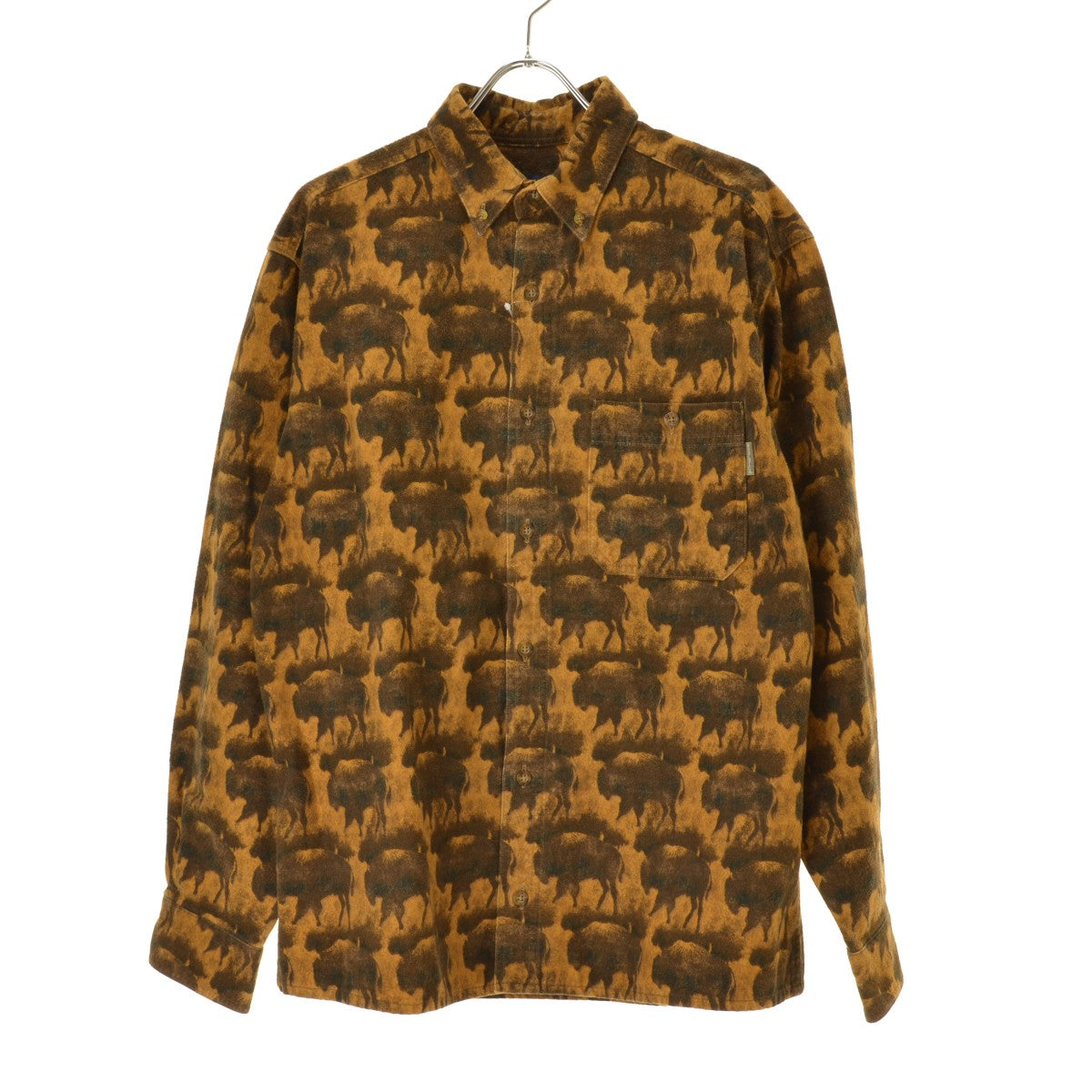 WOOLRICH 00s アニマル バッファロー ボタンダウン