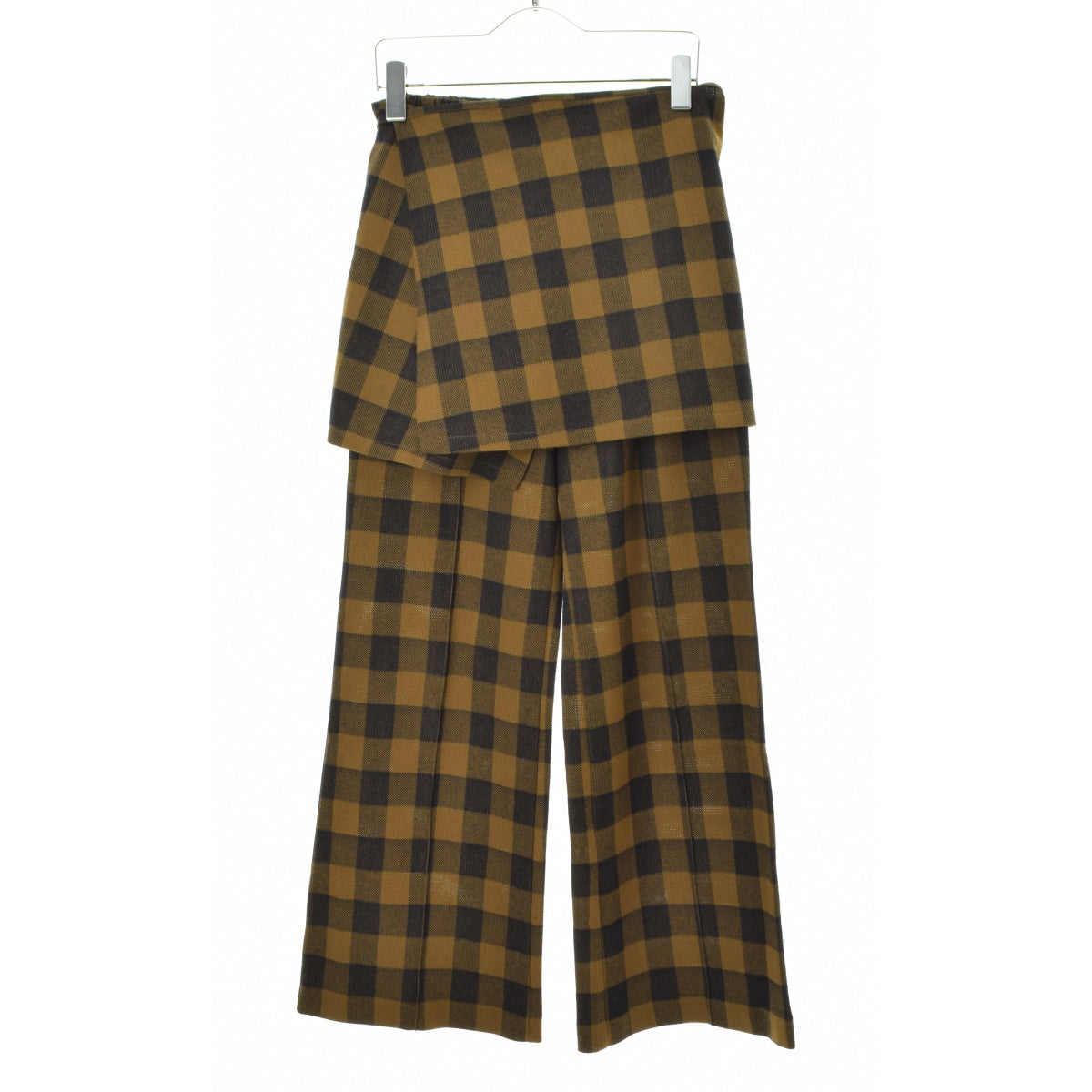 CURRENTAGE 25AW 25030910002630 チェック2wayパンツ