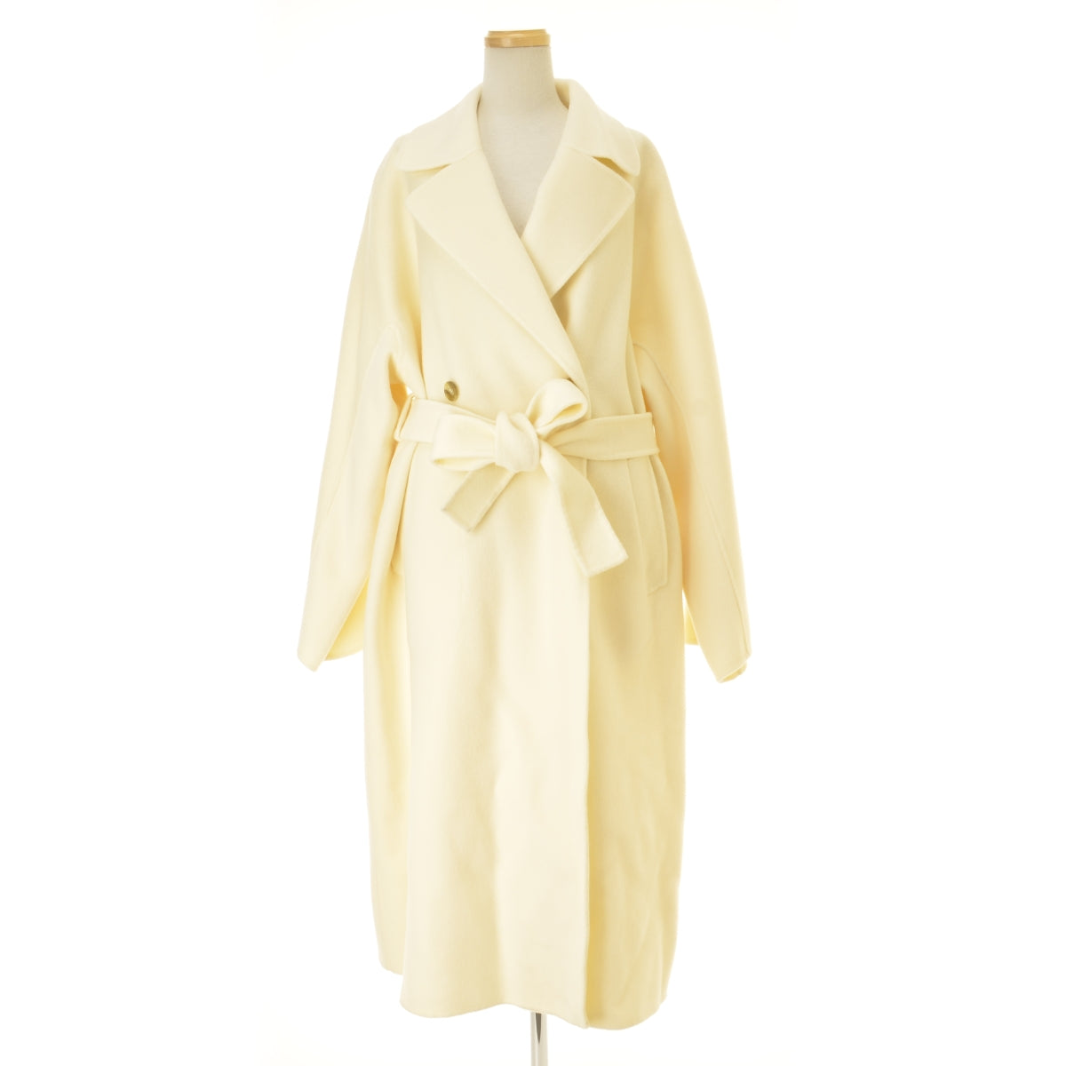 LE CIEL BLEU 26A69402 Double Faced Long Coat ダブルフェイス ロング