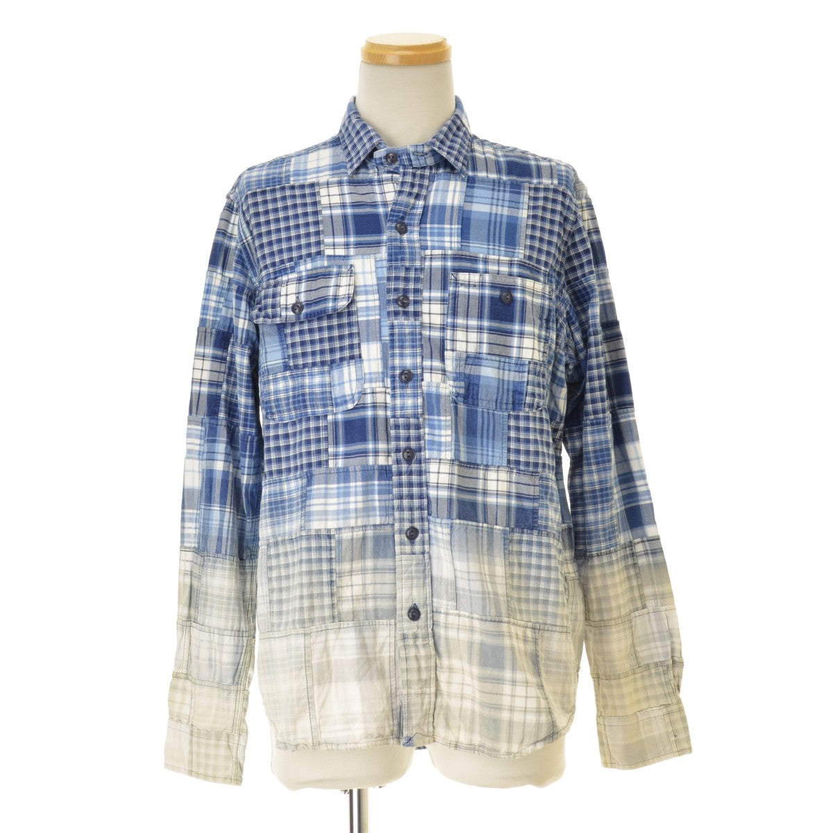 Denim & Supply Ralph Lauren CLASSIC FIT INDIGO インディゴ パッチワーク