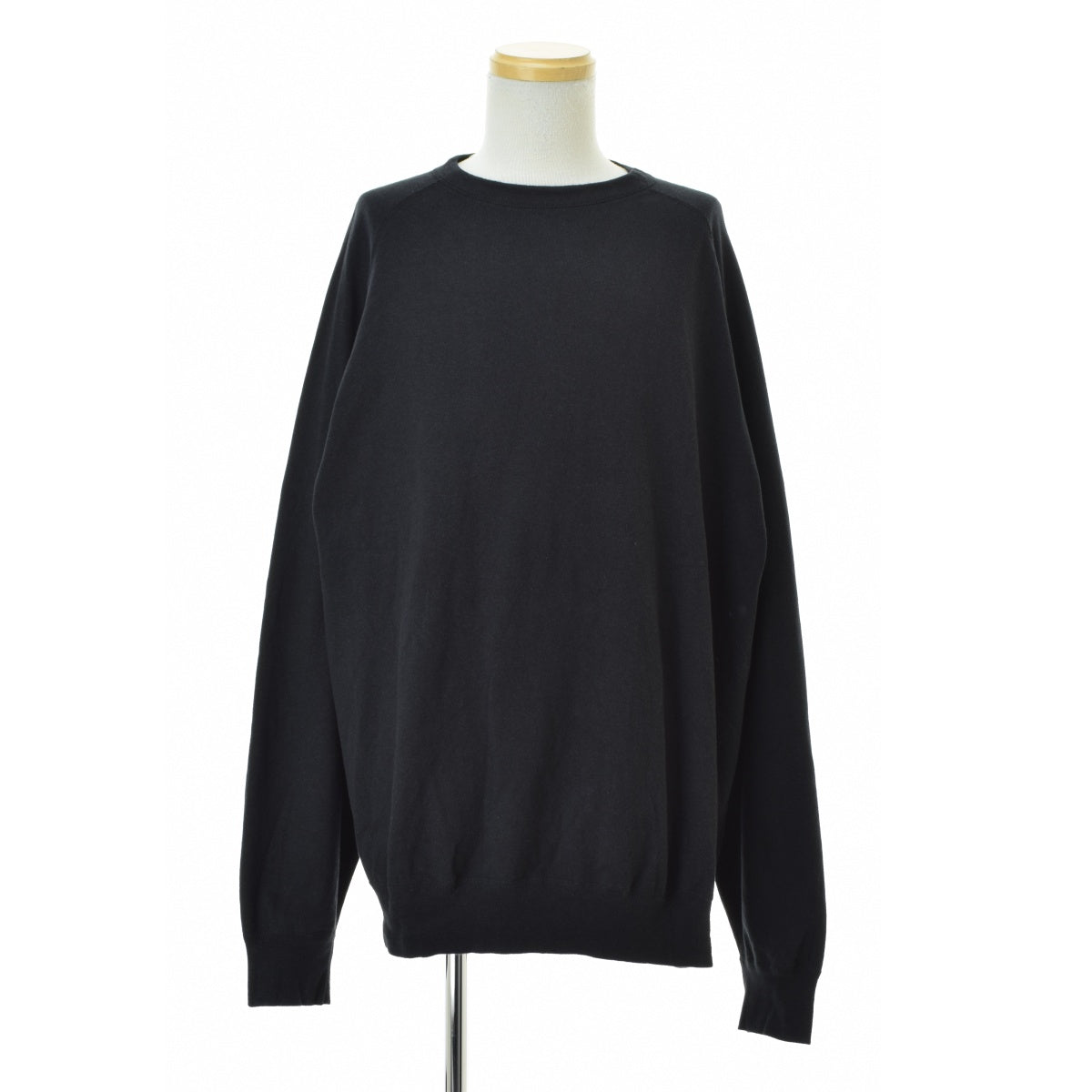 COMOLI 25SS B01-05013 LWコットン裏毛 クルーネック