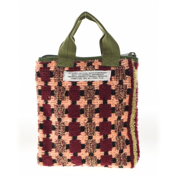 PUEBCO TRUCK SEAT FABRIC SMALL TOTE