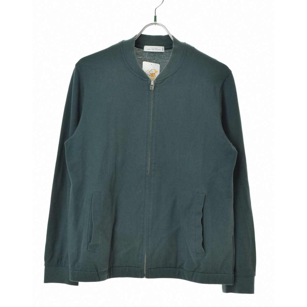 UNITED ARROWS Green Label Relaxing 3227-199-0489 CM クリア 鹿の子 ジップ ブルゾン