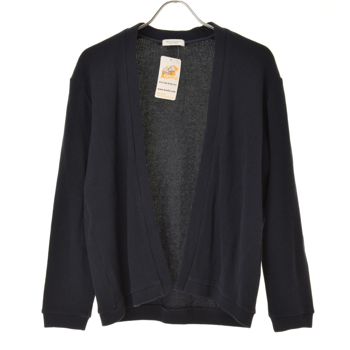 UNITED ARROWS BEAUTY & YOUTH 1228-113-0729 シルケット アゼ ノーボタン