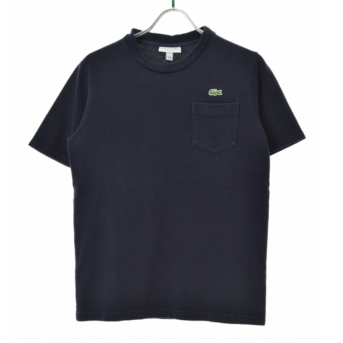 LACOSTE TH219EL ヘビー ピケ ポケット クルーネック