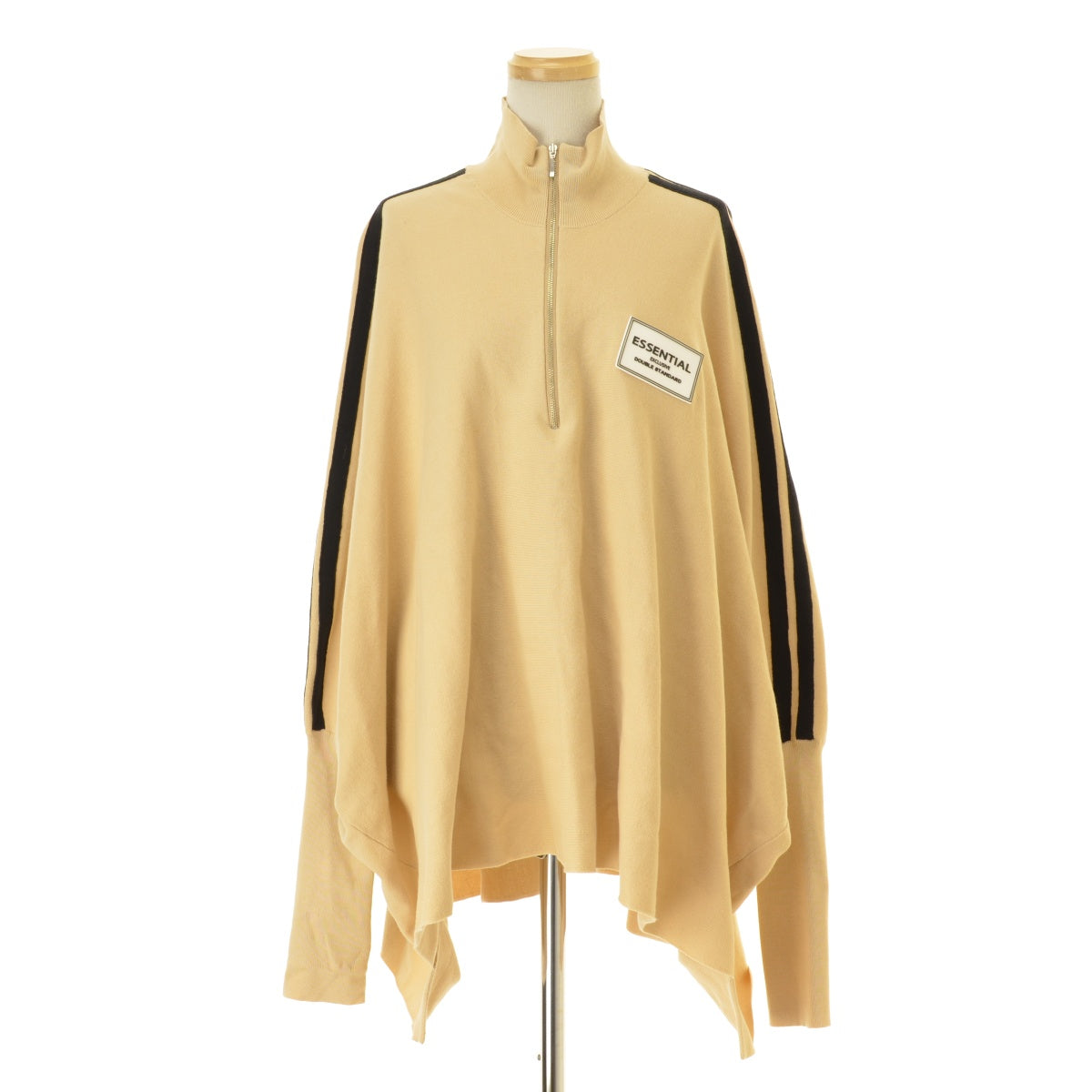 DOUBLE STANDARD CLOTHING ESSENTIAL 21AW 2509-090-213 ポンチョ風スムーストップス