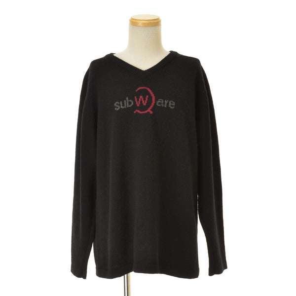 SUBWARE 00s 03AW LOGO Vネック