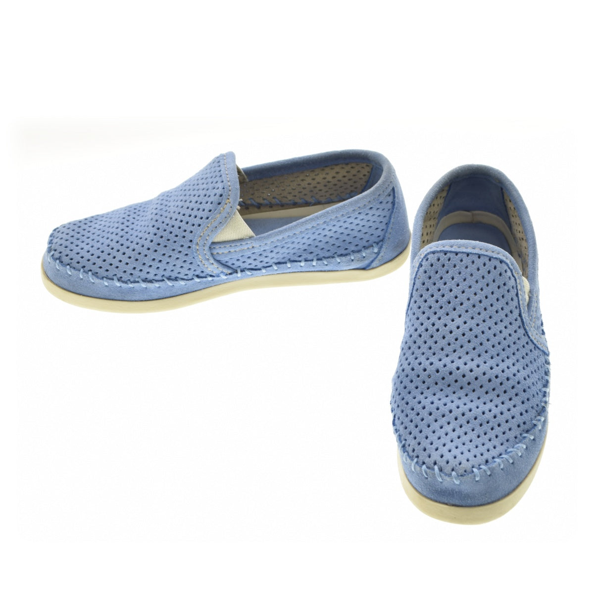 MINNETONKA 679P パンチング スエード