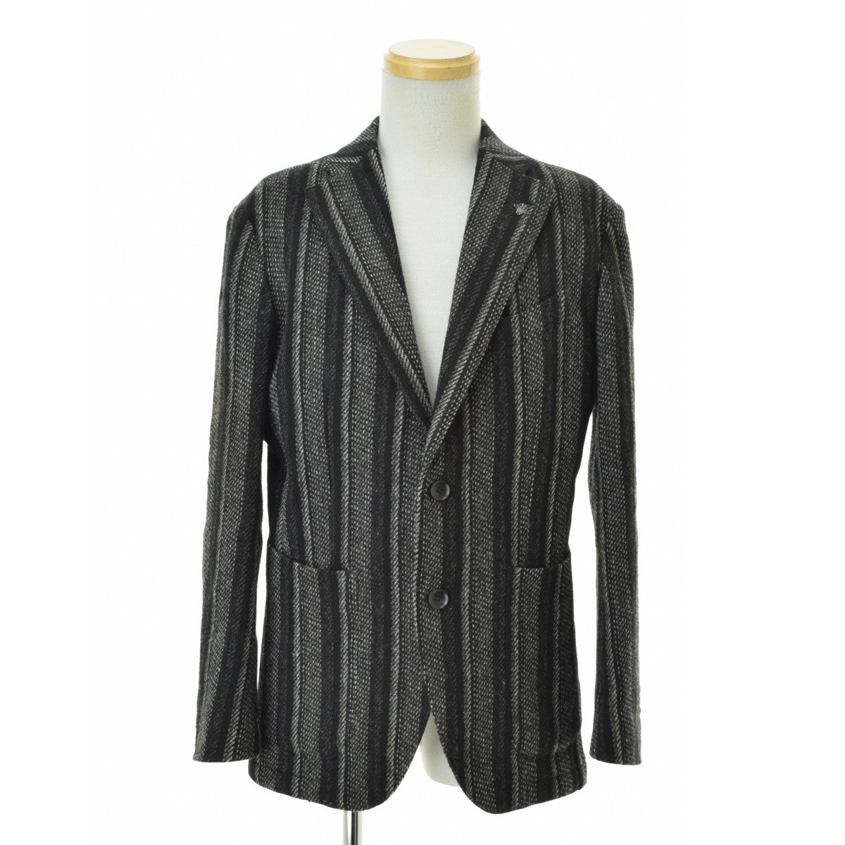 G-STAGE HARRIS TWEED 2釦 ボールドストライプ