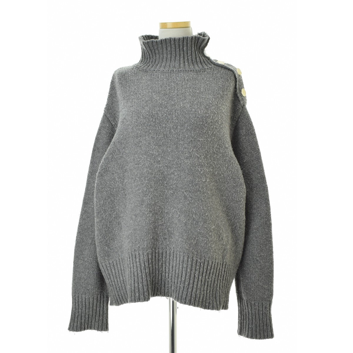 ZARA 6873/118/802 ショルダーボタン モックネック