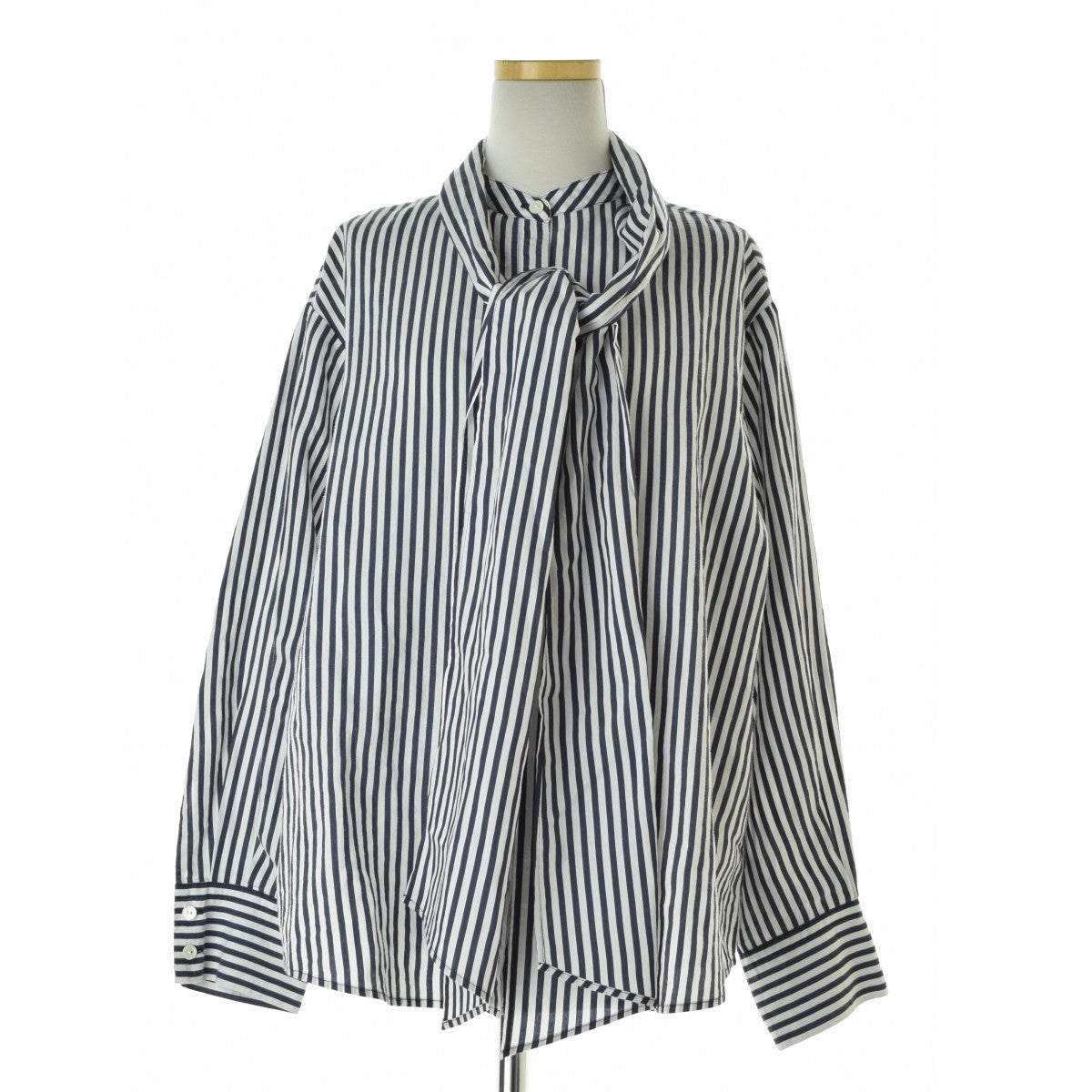 JOURNAL STANDARD 26SS 26051400501010 ストライプボウタイ2WAYブラウス
