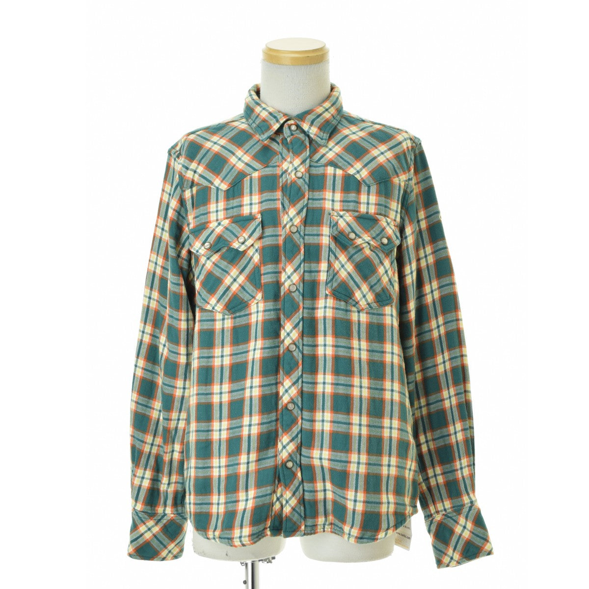 TMT TSH-F16SP04 ORIGINAL DOUBLE GAUZE CHECK WESTERN SHIRTS