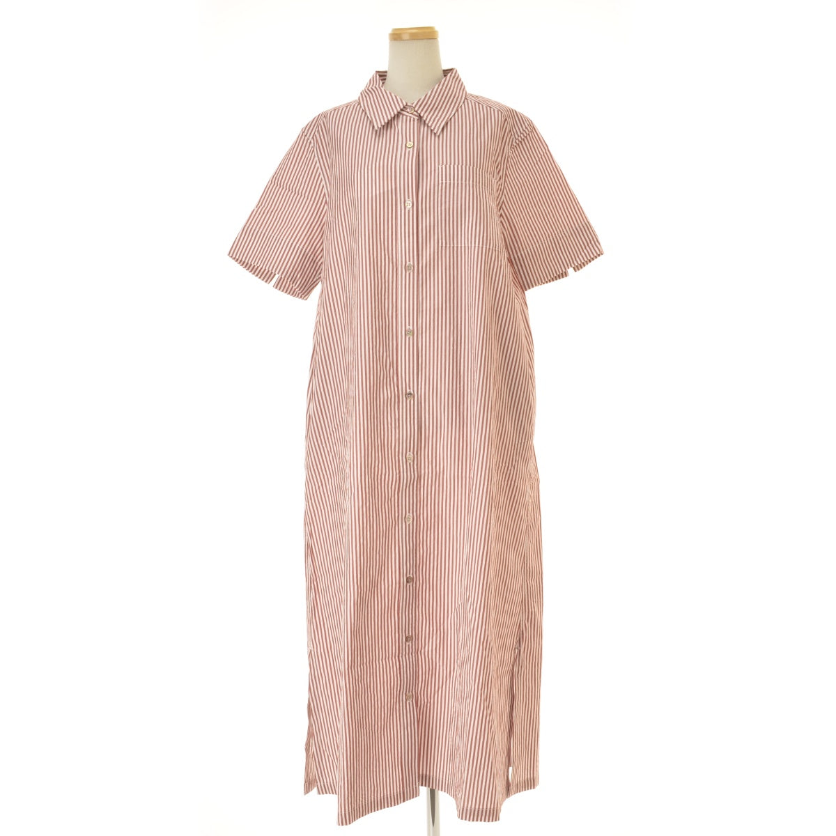 SLOBE IENA 20SS 20040912819020 ワイドカフスオーバーシャツマキシ