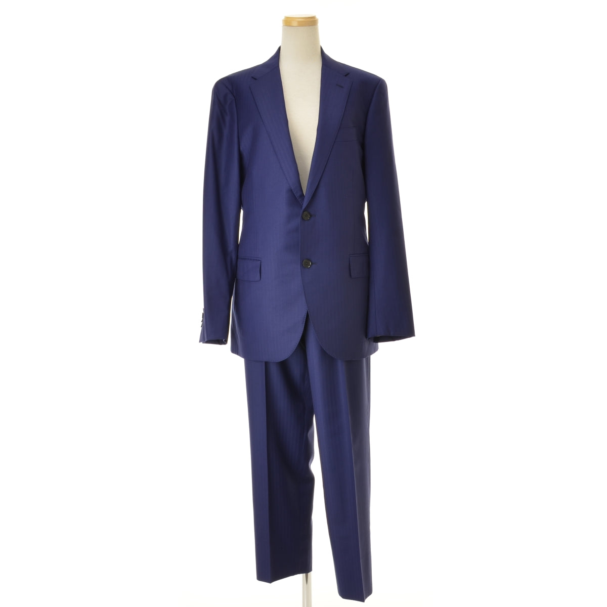 Simplicite 17041722800130 Loro Piana ヘリンボーン2釦テーラードジャケット+
