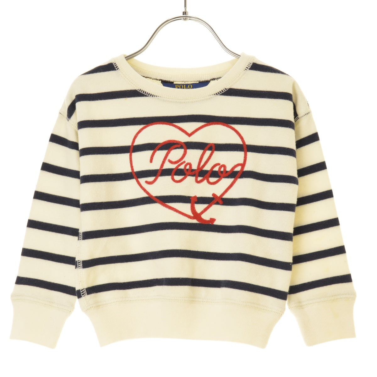 POLO RALPH LAUREN ボーダー ラウンドネック