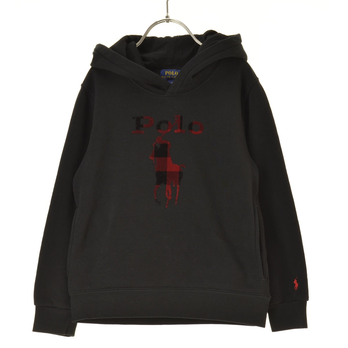 POLO RALPH LAUREN チェック ポニー フロッキープリント
