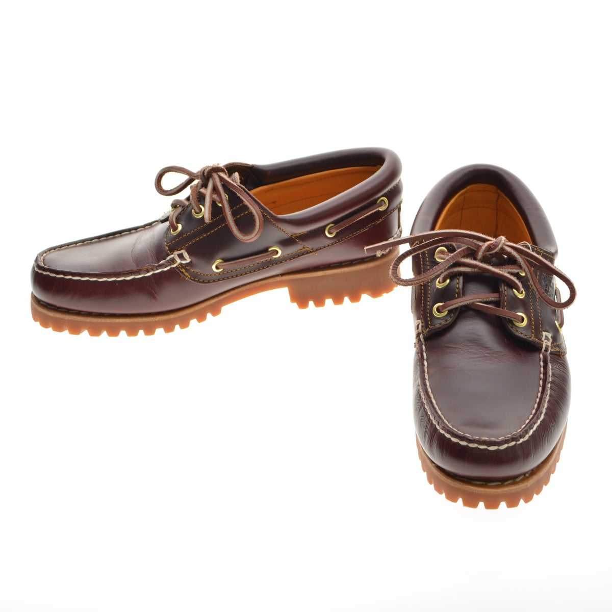 TIMBERLAND 050009 3eye CLASSIC LUG BOAT SJHOE 3アイ モカシン BURGUNDY バーガンディ