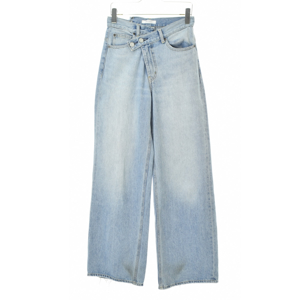 MOUSSY 0101S211-1801 CROSS WAIST WIDE STRAIGHT クロスウエスト ワイドストレート